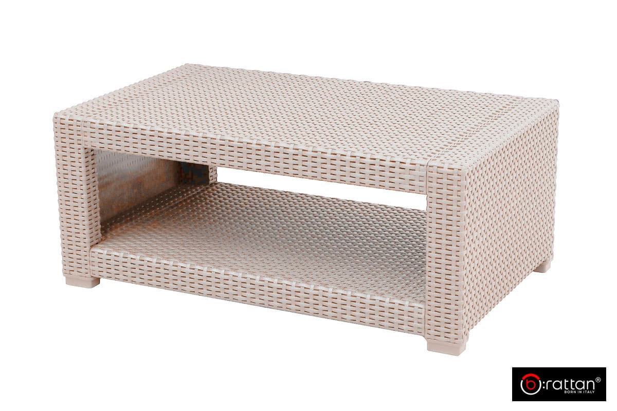 Комплект мебели RATTAN Premium 4 серый синие подушки